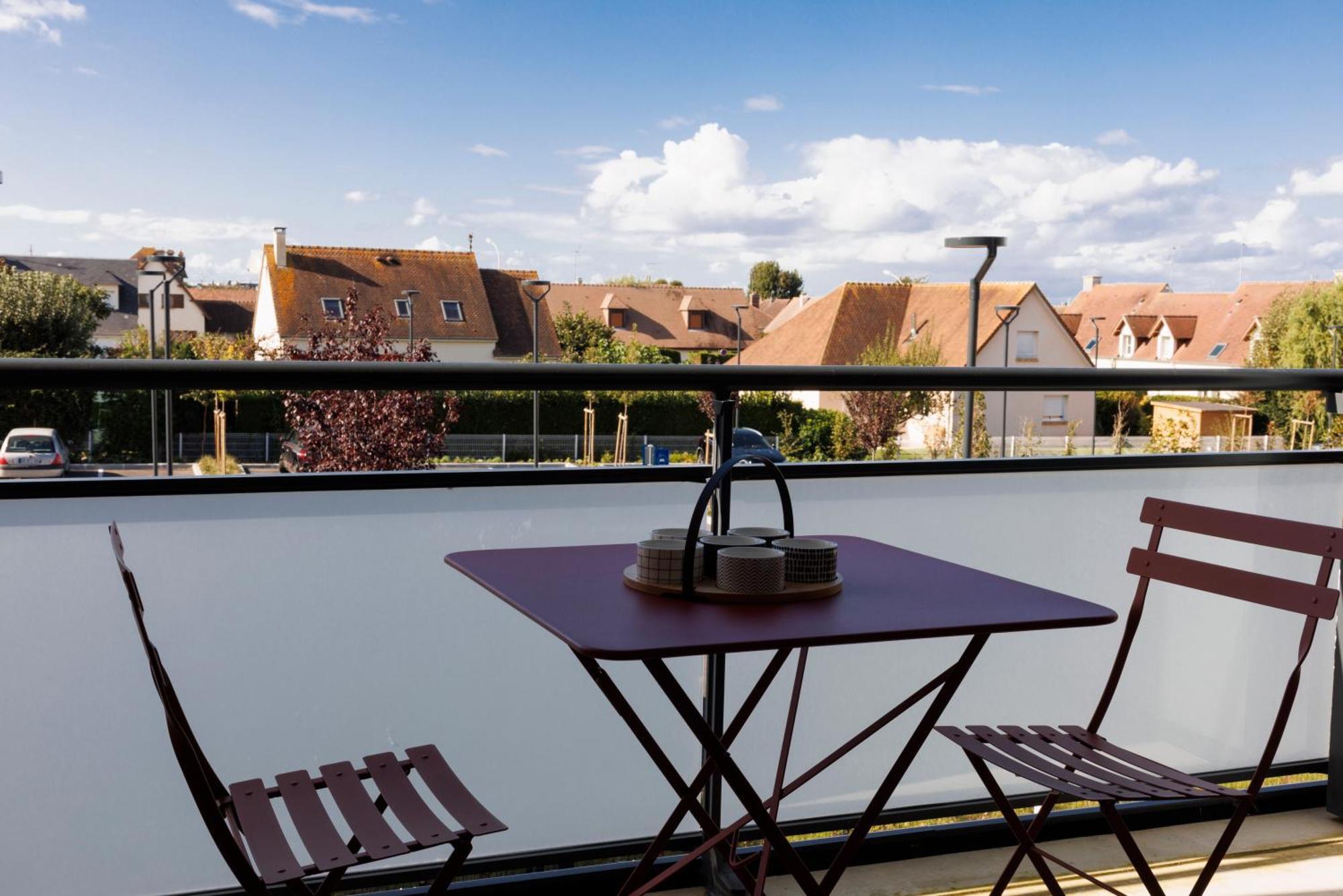 Les Boreales - Appart'Hotel & Restaurant Villers-sur-Mer Extérieur photo