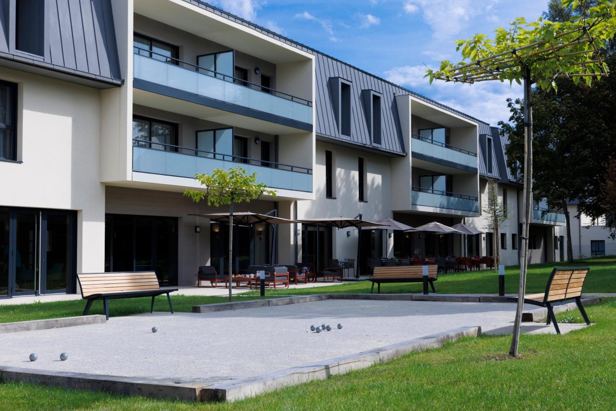 Les Boreales - Appart'Hotel & Restaurant Villers-sur-Mer Extérieur photo