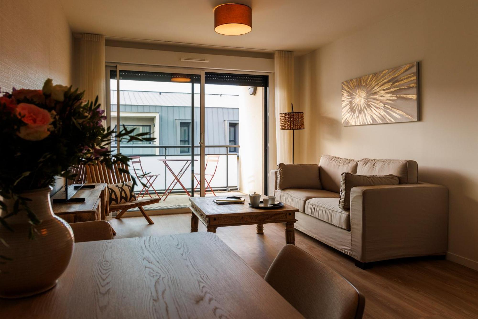 Les Boreales - Appart'Hotel & Restaurant Villers-sur-Mer Extérieur photo